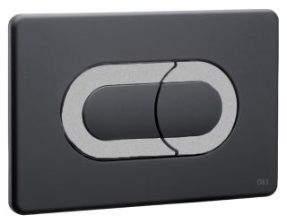 Клавиша OLI Salina 640099 черный, хром матовый